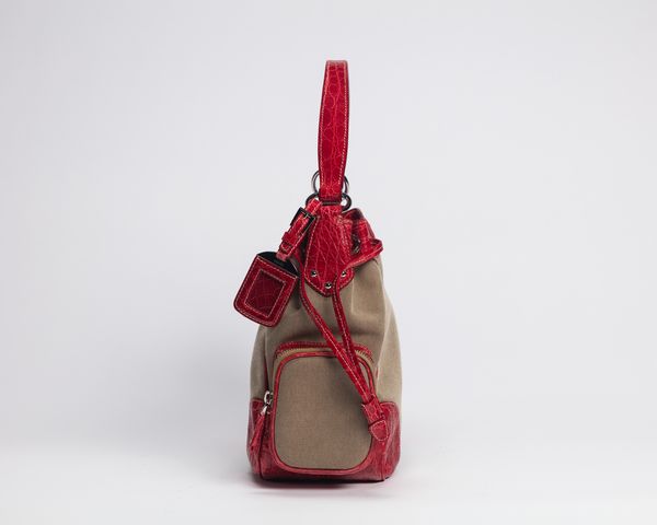 Prada : Borsa Logo Jacquard  - Asta Luxury Fashion - Associazione Nazionale - Case d'Asta italiane