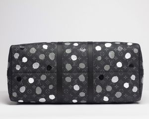 Louis Vuitton : Keepall Bandoulire 55 X Yayoi Kusama  - Asta Luxury Fashion - Associazione Nazionale - Case d'Asta italiane