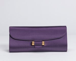 Yves Saint Laurent - Pochette in raso di seta