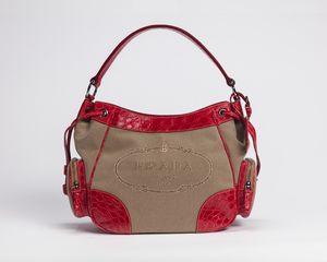 Prada - Borsa Logo Jacquard