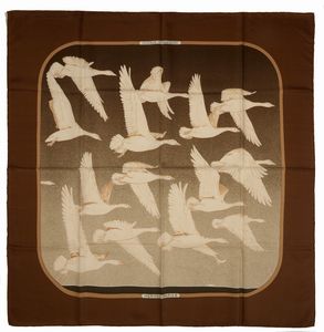 Hermès - Foulard Oiseaux migrateurs