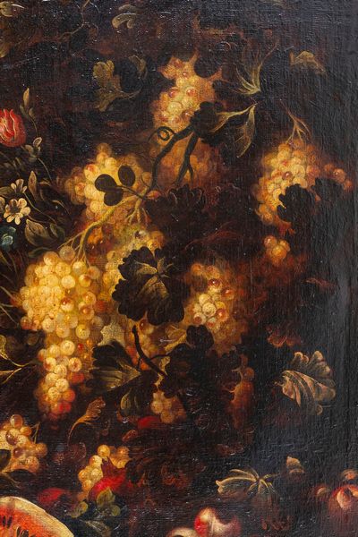 Maniera di Abraham Brueghel : Trionfo di fiori e frutta en plein air  - Asta Dipinti e Disegni Antichi - Associazione Nazionale - Case d'Asta italiane