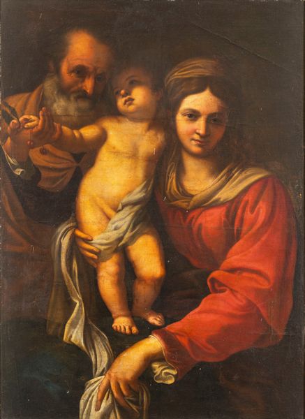 Da Annibale Carracci, secolo XVIII : Madonna delle ciliegie  - Asta Dipinti e Disegni Antichi - Associazione Nazionale - Case d'Asta italiane