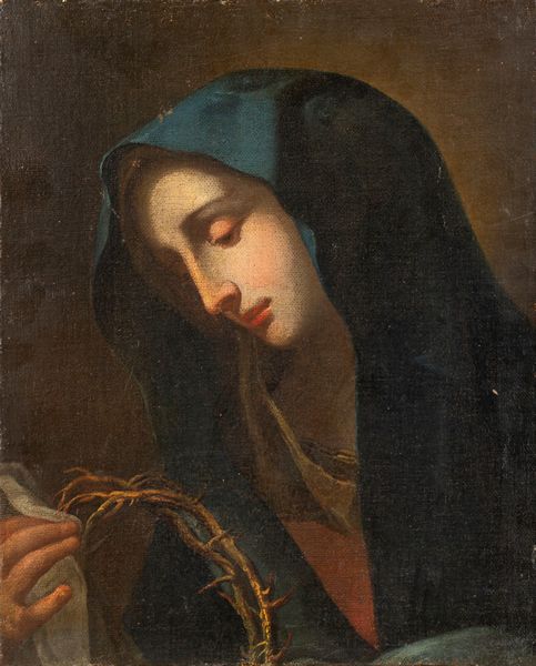 Da Carlo Dolci : Vergine addolorata  - Asta Dipinti e Disegni Antichi - Associazione Nazionale - Case d'Asta italiane