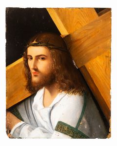 Imitatore di Giovanni Bellini - Cristo portacroce