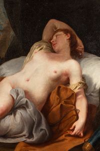 Giambattista Pittoni : Diana dormiente con amorino  - Asta Dipinti e Disegni Antichi - Associazione Nazionale - Case d'Asta italiane