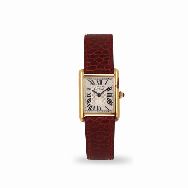 CARTIER : Orologio da Polso  - Asta OROLOGI VINTAGE E MODERNI - Associazione Nazionale - Case d'Asta italiane