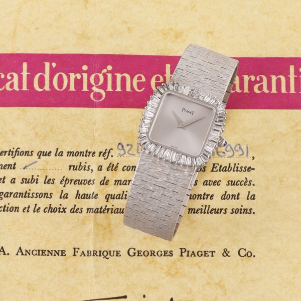 Piaget : Senza Titolo  - Asta OROLOGI VINTAGE E MODERNI - Associazione Nazionale - Case d'Asta italiane