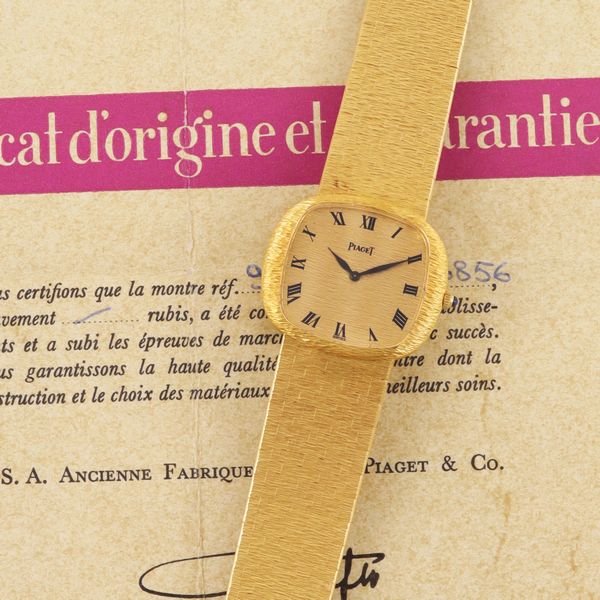 Piaget : Orologio da Polso  - Asta OROLOGI VINTAGE E MODERNI - Associazione Nazionale - Case d'Asta italiane