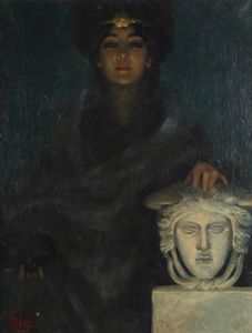 ORESTE PIZIO Torino 1879 - 1938 - Medusa