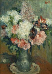 GEORGES D'ESPAGNAT Melun 1870- Parigi (Francia) 1950 - Fiori