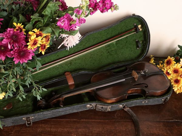 Jérome Thibouville Lamy : Violino  - Asta La Casa del Maestro Pietro Annigoni e di Rosa Segreto - Associazione Nazionale - Case d'Asta italiane