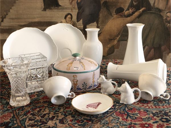 Assortimento di accessori per la tavola  - Asta La Casa del Maestro Pietro Annigoni e di Rosa Segreto - Associazione Nazionale - Case d'Asta italiane