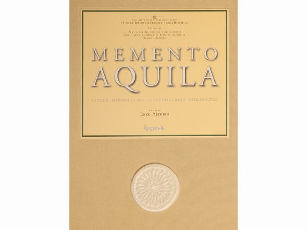 Due cartelle contenenti litografie  - Asta La Casa del Maestro Pietro Annigoni e di Rosa Segreto - Associazione Nazionale - Case d'Asta italiane