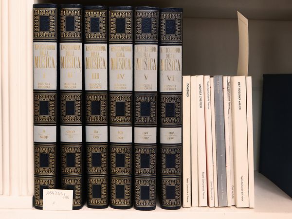 Enciclopedia della musica Rizzoli Ricordi 1972  - Asta La Casa del Maestro Pietro Annigoni e di Rosa Segreto - Associazione Nazionale - Case d'Asta italiane