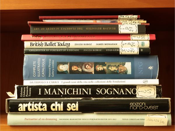 Miscellanea di libri d'arte  - Asta La Casa del Maestro Pietro Annigoni e di Rosa Segreto - Associazione Nazionale - Case d'Asta italiane