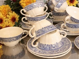 Assortimento di tazze in ceramica, Laveno e Churchill  - Asta La Casa del Maestro Pietro Annigoni e di Rosa Segreto - Associazione Nazionale - Case d'Asta italiane