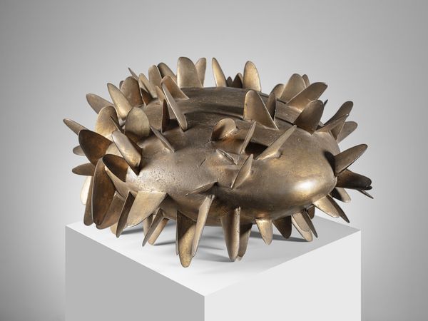 BOGONI GINO (1921 - 1990) : Heliantus Scultura  - Asta Asta 485 | DESIGN E ARTI DECORATIVE DEL NOVECENTO Tradizionale - Associazione Nazionale - Case d'Asta italiane