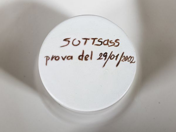 SOTTSASS ETTORE (1917 - 2007) : Allodola Vaso-scultura dalla serie Short Stories  - Asta Asta 485 | DESIGN E ARTI DECORATIVE DEL NOVECENTO Tradizionale - Associazione Nazionale - Case d'Asta italiane