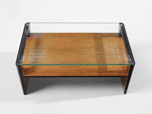 PONTI GIO (1891 - 1979) : Tavolino da salotto probabile esecuzione mobilificio Luigi Scremin, Belluno  - Asta Asta 485 | DESIGN E ARTI DECORATIVE DEL NOVECENTO Tradizionale - Associazione Nazionale - Case d'Asta italiane