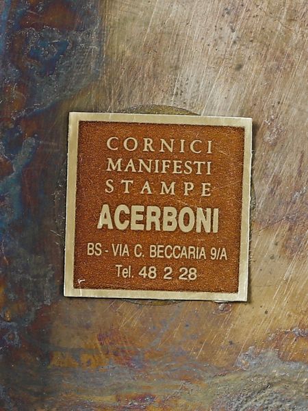 VANZELLI RENATO (n. 1932) : Specchio da parete, Padova  - Asta Asta 485 | DESIGN E ARTI DECORATIVE DEL NOVECENTO Tradizionale - Associazione Nazionale - Case d'Asta italiane