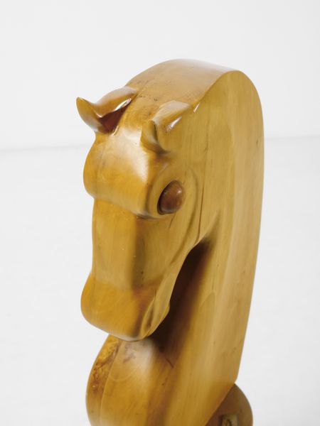 CHIGGIO ENNIO (1938 - 2020) : Omaggio a Duchamp, Cavallo Serie di scacchi per Ragazzoni Arredamenti, Italia Opera facente parte della serie TATA ovvero del LUDICO  - Asta Asta 485 | DESIGN E ARTI DECORATIVE DEL NOVECENTO Tradizionale - Associazione Nazionale - Case d'Asta italiane