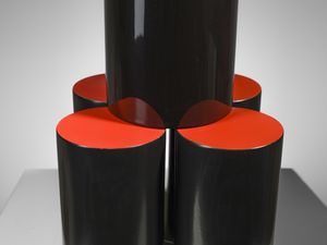 SOTTSASS ETTORE (1917 - 2007) : Airone Vaso-scultura dalla serie Short Stories  - Asta Asta 485 | DESIGN E ARTI DECORATIVE DEL NOVECENTO Tradizionale - Associazione Nazionale - Case d'Asta italiane