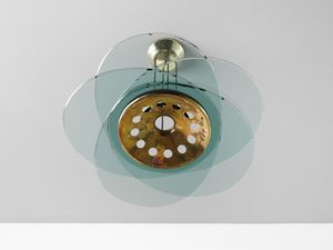 INGRAND MAX (1908 - 1969) : Lampada a sospensione mod. 1452 per Fontana Arte, Milano  - Asta Asta 485 | DESIGN E ARTI DECORATIVE DEL NOVECENTO Tradizionale - Associazione Nazionale - Case d'Asta italiane