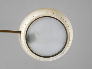 STILNOVO : Lampada a sospensione a nove luci, Milano  - Asta Asta 485 | DESIGN E ARTI DECORATIVE DEL NOVECENTO Tradizionale - Associazione Nazionale - Case d'Asta italiane