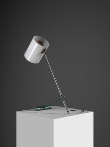 SARFATTI GINO (1912 - 1985) : Lampada da tavolo mod. 553 per Arteluce, Milano  - Asta Asta 485 | DESIGN E ARTI DECORATIVE DEL NOVECENTO Tradizionale - Associazione Nazionale - Case d'Asta italiane