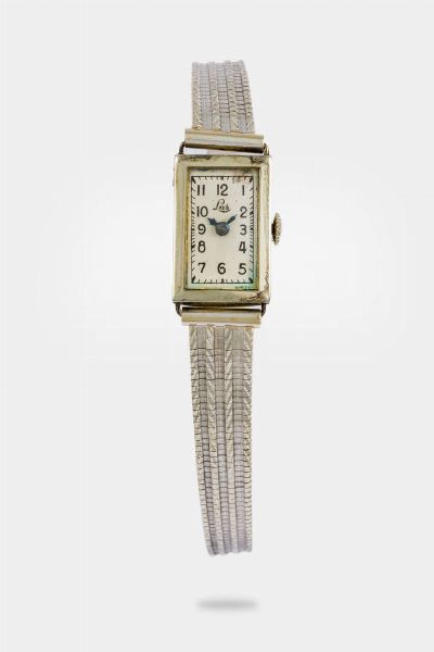 LAS : Mod. Lady Dress Watch  anni '40  - Asta Orologi  - Associazione Nazionale - Case d'Asta italiane