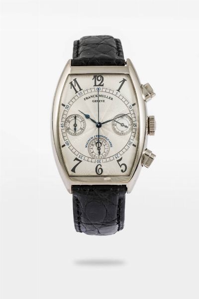 FRANCK MULLER : Mod. Casablanca Chronograph Magnum ref. 6850  anni 2000  - Asta Orologi  - Associazione Nazionale - Case d'Asta italiane