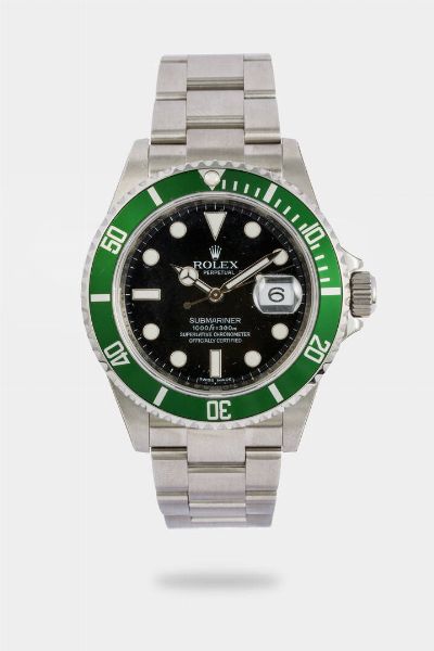 ROLEX : Mod.Submariner ref. 16610LV  anno 2008  - Asta Orologi  - Associazione Nazionale - Case d'Asta italiane