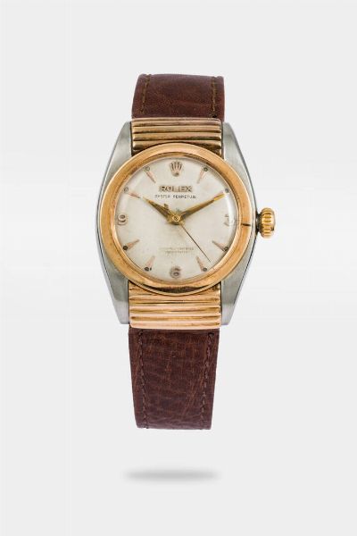 ROLEX : Mod.Oyster Perpetual  denominato Ovetto  ref. 3595  anni '40  - Asta Orologi  - Associazione Nazionale - Case d'Asta italiane