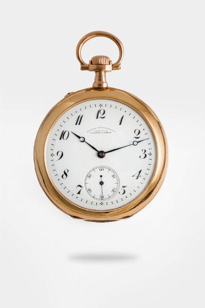 A.LANGE & SOHNE : Mod.Pocket Watch  1910 circa  - Asta Orologi  - Associazione Nazionale - Case d'Asta italiane