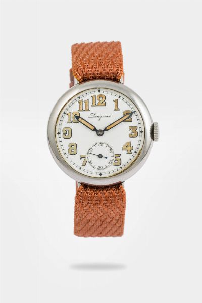 LONGINES : Mod.Officier Radium Dial  anno 1921  - Asta Orologi  - Associazione Nazionale - Case d'Asta italiane