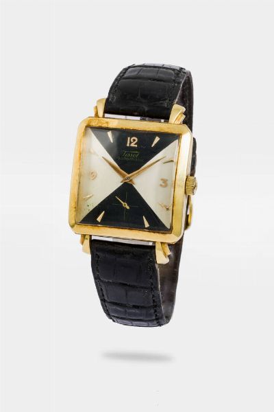 TISSOT : Mod. Cioccolatone  anni '60  - Asta Orologi  - Associazione Nazionale - Case d'Asta italiane