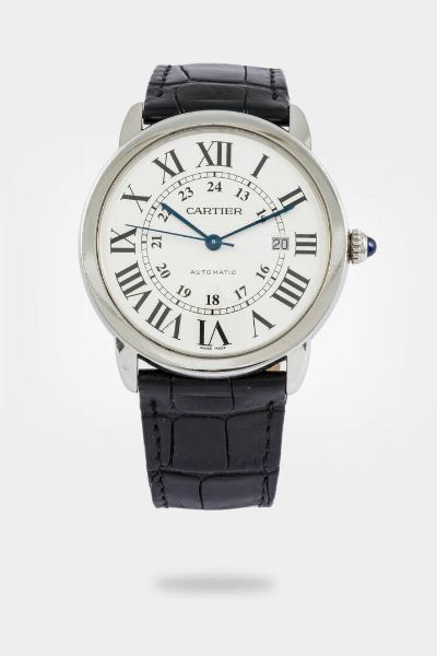 CARTIER : Mod. Ronde Solo XL ref. 3802 serie recente  - Asta Orologi  - Associazione Nazionale - Case d'Asta italiane