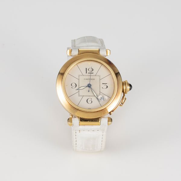 Cartier Pasha, ref. 1989 820901, anni Novanta  - Asta Orologi - Associazione Nazionale - Case d'Asta italiane