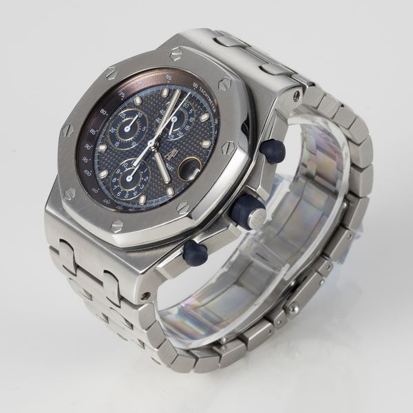 Raro Audemars Piguet Royal Oak Offshore, ref. 25721ST, anni Duemila  - Asta Orologi - Associazione Nazionale - Case d'Asta italiane