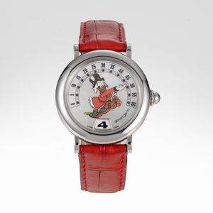 Raro Gerald Genta Retro Disney Paperone, ref. G3632, anni 2000  - Asta Orologi - Associazione Nazionale - Case d'Asta italiane