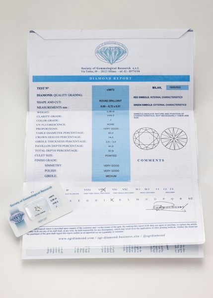 Diamante  - Asta Gioielli - Associazione Nazionale - Case d'Asta italiane