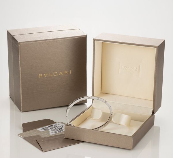 Bulgari B.Zero1 bracciale in oro bianco  - Asta Gioielli - Associazione Nazionale - Case d'Asta italiane