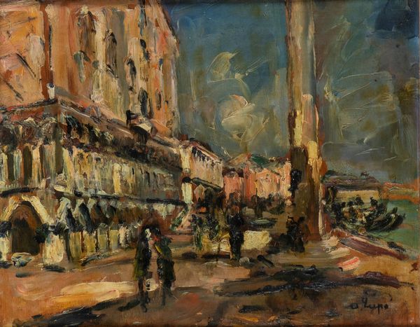 Alessandro Lupo : Piazza San Marco a Venezia  - Asta  Arte moderna e contemporanea: XIX, XX, XXI secolo. Con una sezione dedicata alla ceramica del 900 - Associazione Nazionale - Case d'Asta italiane