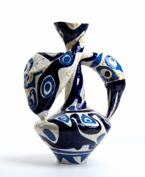 Salvatore Meli : Vaso Angelo - Vaso antropomorfo  - Asta  Arte moderna e contemporanea: XIX, XX, XXI secolo. Con una sezione dedicata alla ceramica del 900 - Associazione Nazionale - Case d'Asta italiane