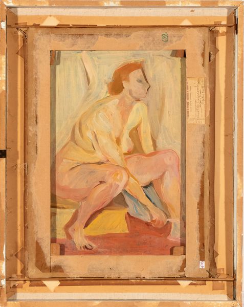 Arnoldo Ciarrocchi : Tratto di costa nei pressi di Formia  - Asta  Arte moderna e contemporanea: XIX, XX, XXI secolo. Con una sezione dedicata alla ceramica del 900 - Associazione Nazionale - Case d'Asta italiane