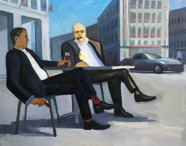 ANNA LUKASHEVSKY : Businessmen  - Asta  Arte moderna e contemporanea: XIX, XX, XXI secolo. Con una sezione dedicata alla ceramica del 900 - Associazione Nazionale - Case d'Asta italiane