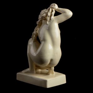 MANIFATTURA ICARO RODI : Venere di Rodi  - Asta  Arte moderna e contemporanea: XIX, XX, XXI secolo. Con una sezione dedicata alla ceramica del 900 - Associazione Nazionale - Case d'Asta italiane