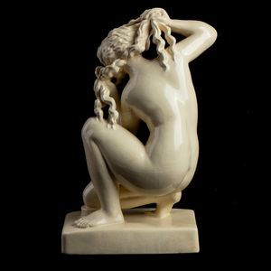 MANIFATTURA ICARO RODI : Venere di Rodi  - Asta  Arte moderna e contemporanea: XIX, XX, XXI secolo. Con una sezione dedicata alla ceramica del 900 - Associazione Nazionale - Case d'Asta italiane