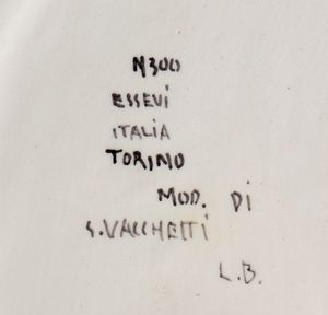 Sandro Vacchetti : Volto di donna  - Asta  Arte moderna e contemporanea: XIX, XX, XXI secolo. Con una sezione dedicata alla ceramica del 900 - Associazione Nazionale - Case d'Asta italiane